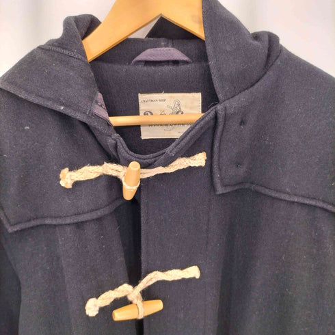 ピーピーエフエム PPFM 80s イングランド製 ウールメルトン ダッフルコート Y2K メンズ